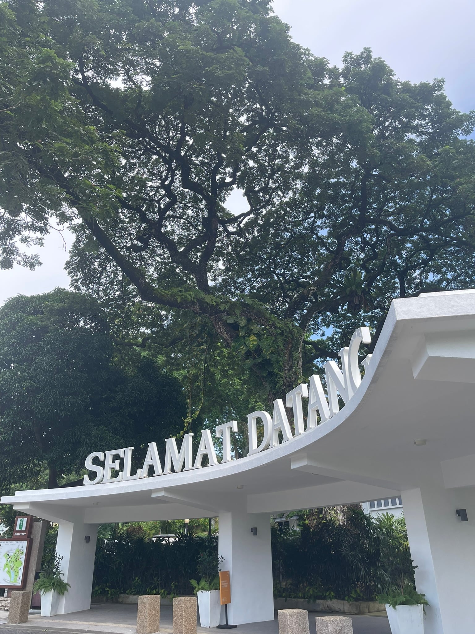 Selamat Datang welcome sign