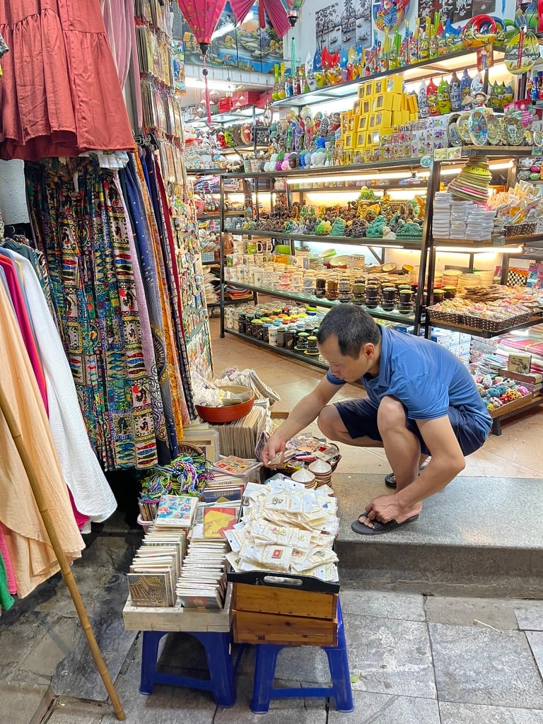 Hang Bac Street in Hanoi